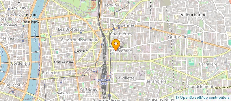 localisation de l'entreprise LYON NATATION METROPOLE à LYON