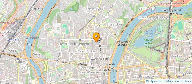 localisation de l'entreprise LYON PEMS INVEST  LYON