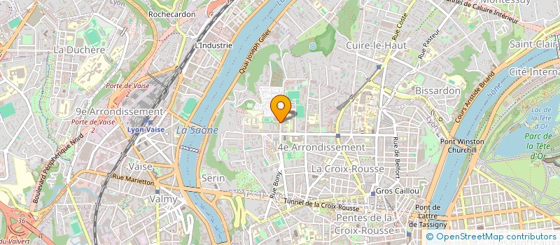localisation de l'entreprise LYON PESD à LYON