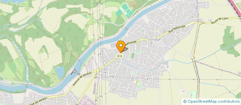 localisation de l'entreprise LYON POSE  JONAGE