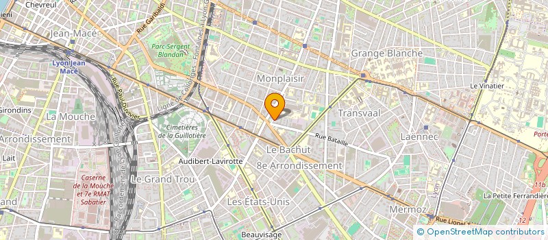 localisation de l'entreprise LYON PRESTATIONS SERVICES AUTO  LYON