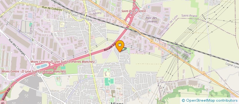 localisation de l'entreprise LYON REGULATION  MIONS