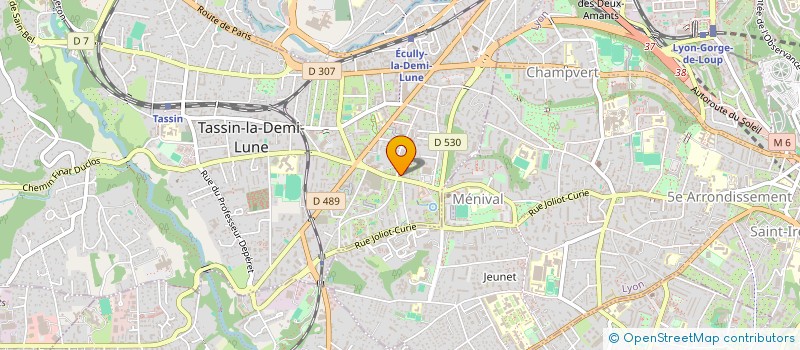 localisation de l'entreprise LYON RENOVATEUR à TASSIN-LA-DEMI-LUNE