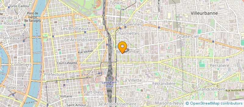 localisation de l'entreprise LYON REPAS ET SERVICES à LYON