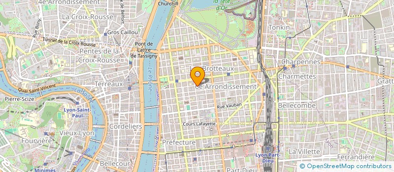 localisation de l'entreprise LYON SECURITE  LYON