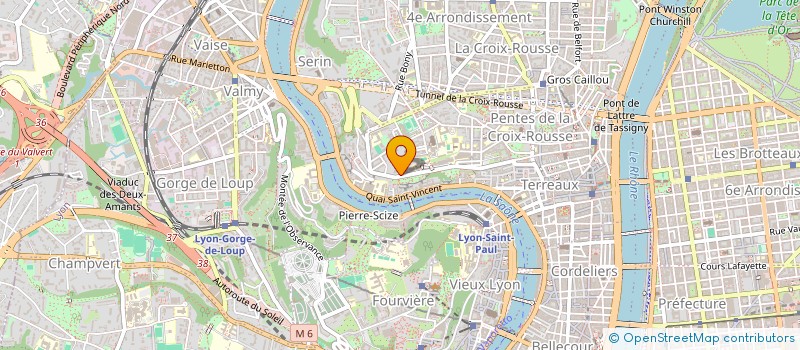 localisation de l'entreprise LYON SPORT METROPOLE à LYON