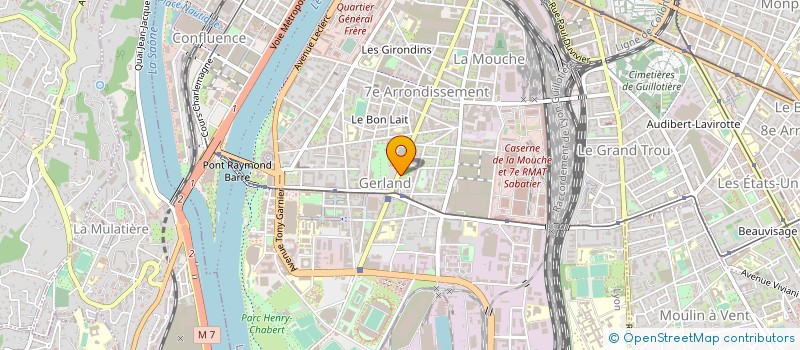 localisation de l'entreprise LYON TRAVAUX à LYON