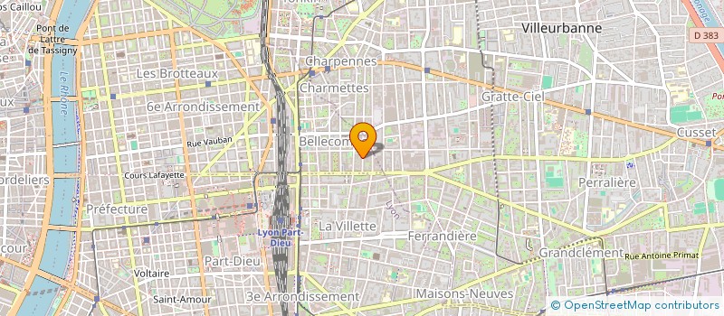 localisation de l'entreprise LYON-UKRAINE  LYON