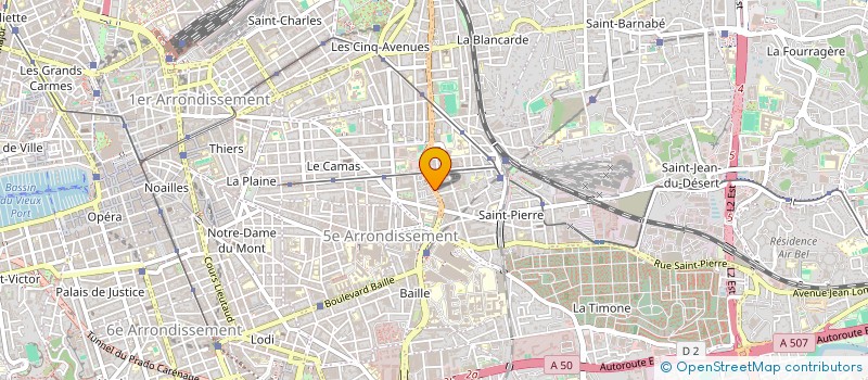 localisation de l'entreprise LYONCOH à MARSEILLE