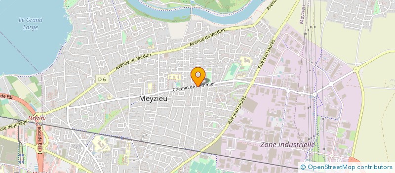 localisation de l'entreprise LYONI IMMO  MEYZIEU