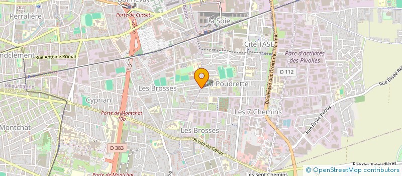 localisation de l'entreprise LYONN CAPITAUX INVESTIS PARTICIPATIONS  VAULX-EN-VELIN