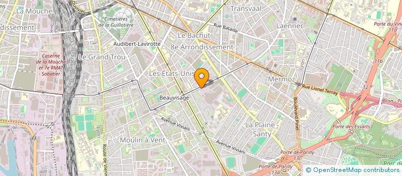 localisation de l'entreprise LYONNAISE DE CONSEIL ET GESTION  CHAPONNAY