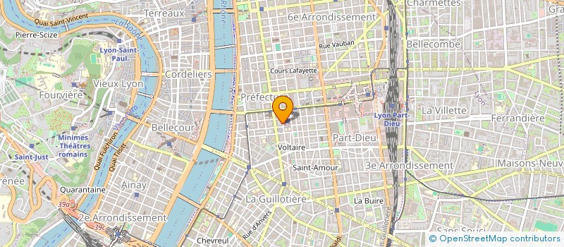 localisation de l'entreprise LYONNAISE DE PRESSE ET EDITION à LYON