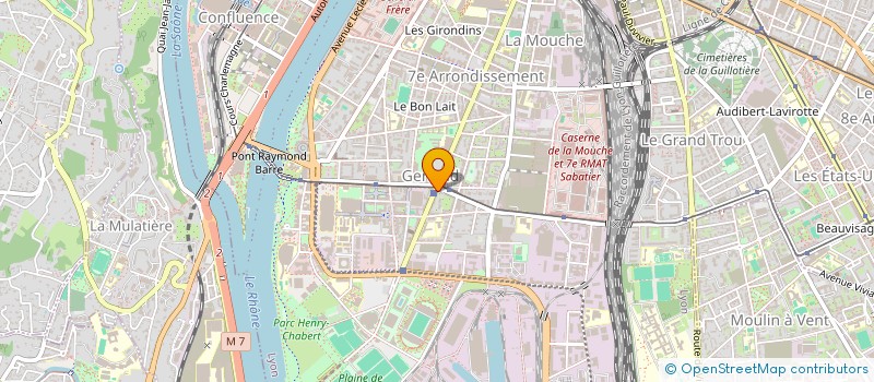 localisation de l'entreprise LYONNAISE DE PROMOTION  LYON