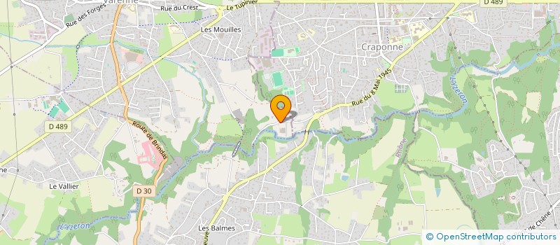 localisation de l'entreprise LYONNAISE DE TRAVAUX IMMOBILIERS LTI  GREZIEU-LA-VARENNE