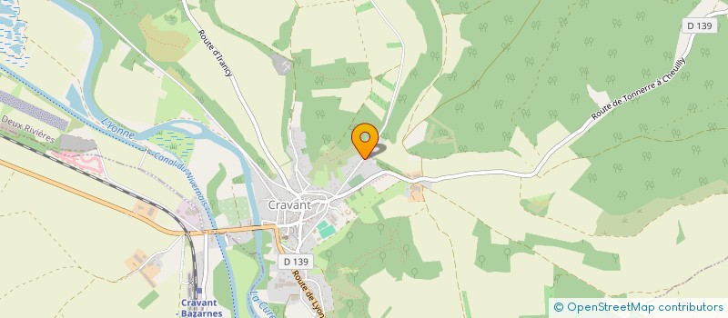 localisation de l'entreprise LYONNE ET GAZELLE  DEUX RIVIERES