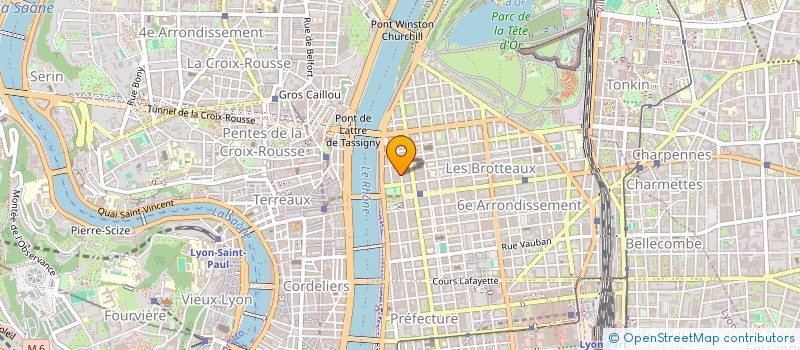 localisation de l'entreprise LYONNET MADELEINE  LYON