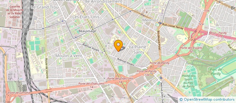 localisation de l'entreprise LYONREALESTATE  LYON