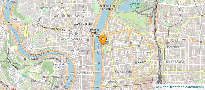 localisation de l'entreprise LYONSET  LYON