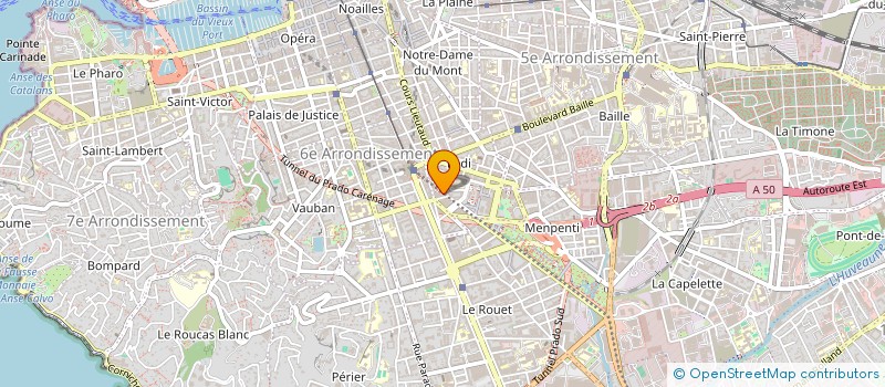 localisation de l'entreprise LYOR à MARSEILLE