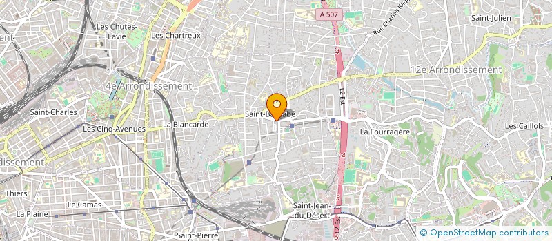 localisation de l'entreprise LYOS VI à MARSEILLE