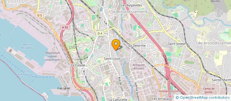 localisation de l'entreprise LYOST à MARSEILLE