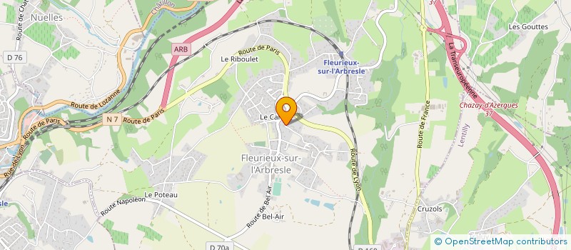 localisation de l'entreprise LYPLEE à MERY