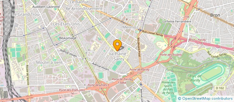 localisation de l'entreprise LYPOBAT  LYON