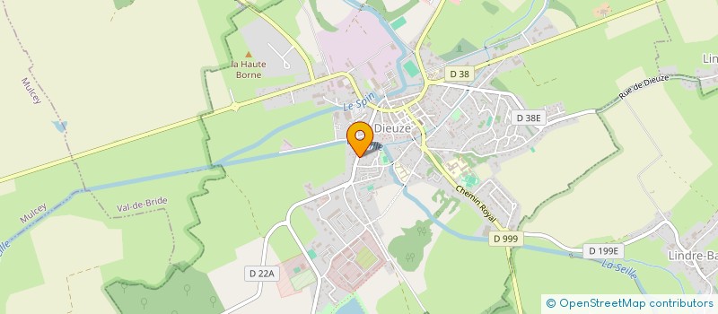 localisation de l'entreprise LYPPEC à DIEUZE
