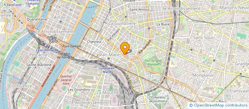 localisation de l'entreprise LYPRODENT à LYON