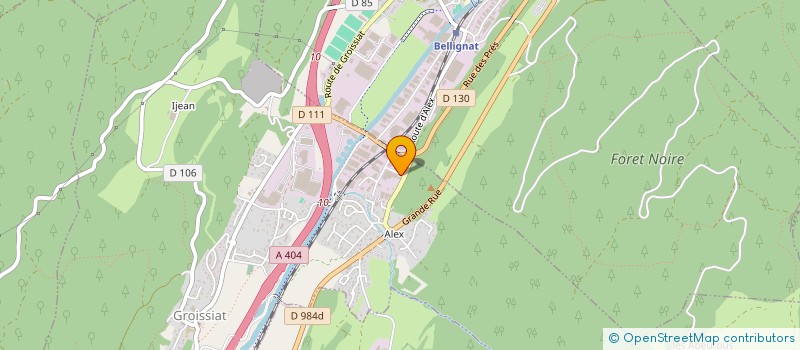 localisation de l'entreprise LYPSIS à GROISSIAT