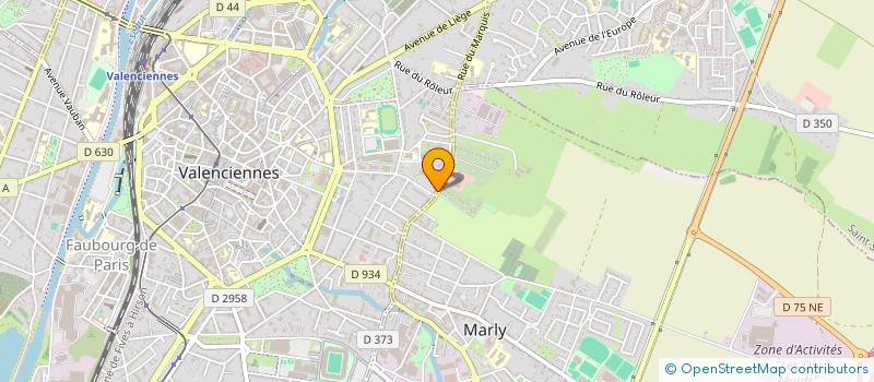 localisation de l'entreprise LYPSO  VALENCIENNES