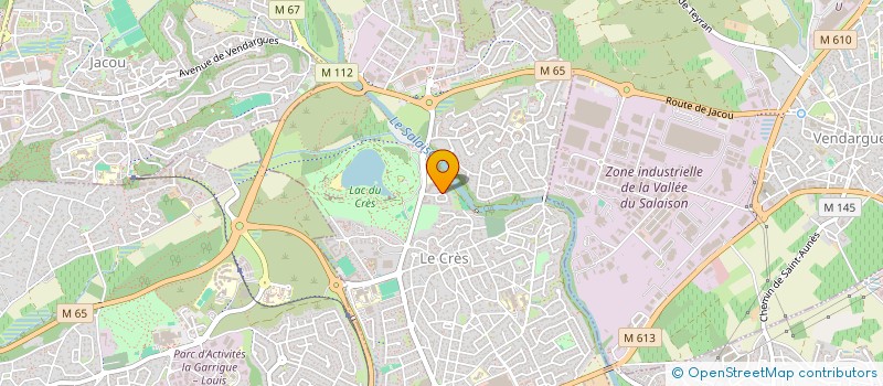 localisation de l'entreprise LYPYB à LE CRES