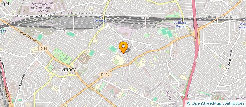 localisation de l'entreprise LYR  DRANCY