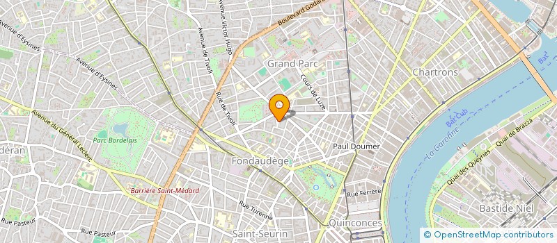 localisation de l'entreprise LYRA  BORDEAUX