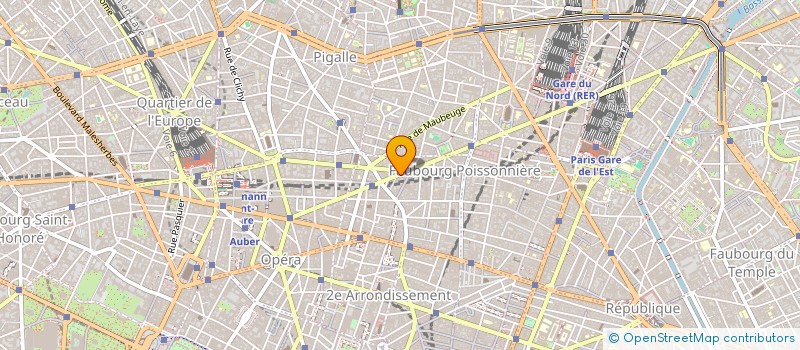 localisation de l'entreprise LYRA  PARIS