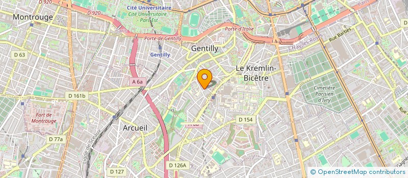 localisation de l'entreprise LYRA FILMS à GENTILLY
