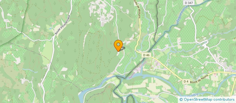 localisation de l'entreprise LYRA PRODUCTION  FAUCON