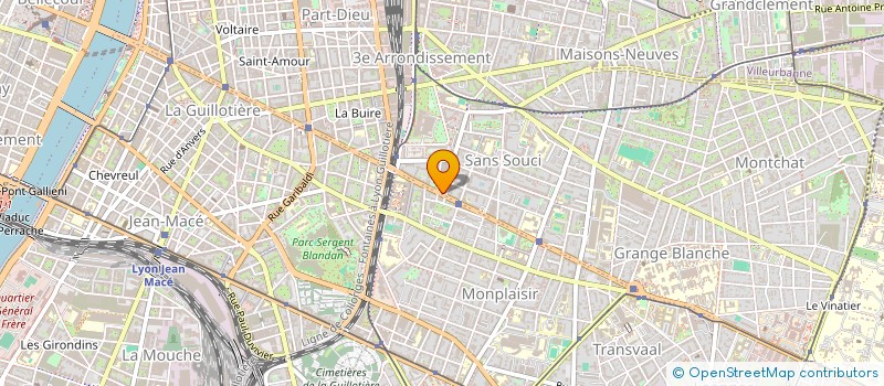 localisation de l'entreprise LYRE  LYON