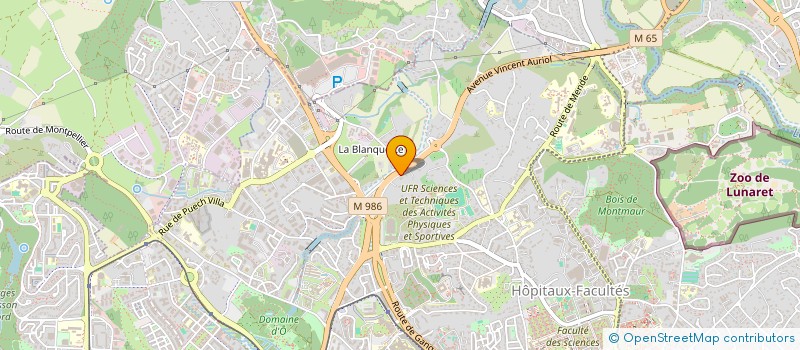 localisation de l'entreprise LYRE AUTOMOBILE à MONTPELLIER