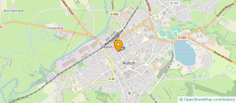 localisation de l'entreprise LYRIA EDUENSIS  AUTUN