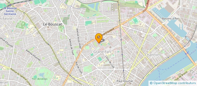 localisation de l'entreprise LYRIC'ARIA à BORDEAUX