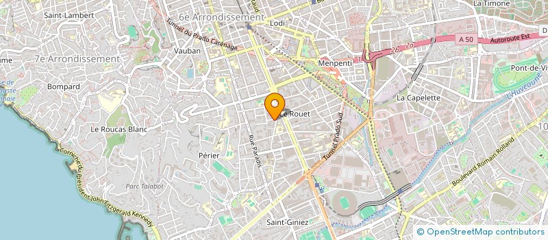 localisation de l'entreprise LYRIC OPERA à MARSEILLE