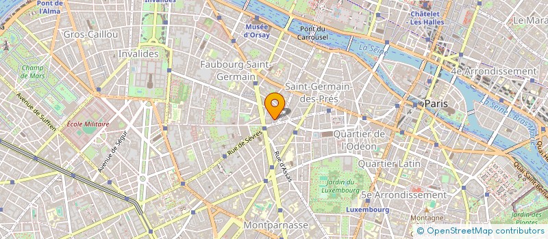 localisation de l'entreprise LYRIC PROD  PARIS 07