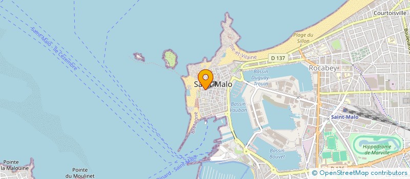 localisation de l'entreprise LYRICALOING  SAINT-MALO