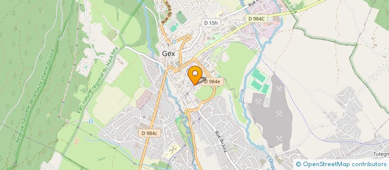 localisation de l'entreprise LYRINFOTECH  GEX