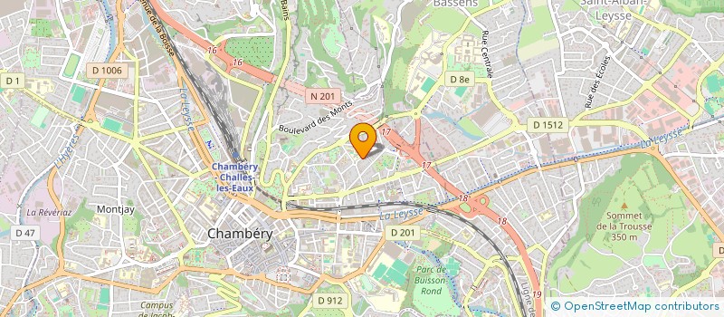 localisation de l'entreprise LYRIQU'& VOUS  CHAMBERY