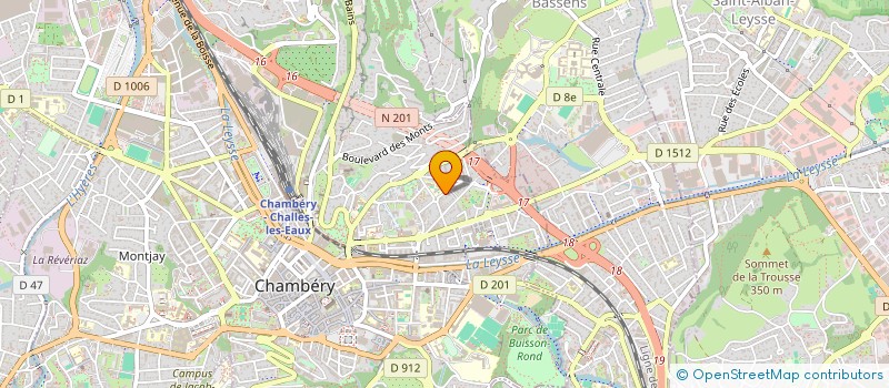 localisation de l'entreprise LYRIQU'& VOUS  CHAMBERY