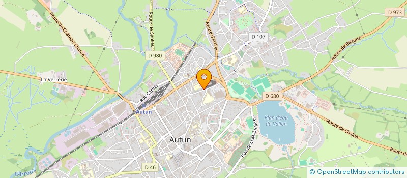 localisation de l'entreprise LYRIQUE EN POCHE à AUTUN