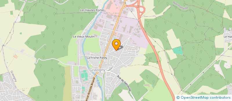 localisation de l'entreprise LYRITOPIA à GRAVIGNY